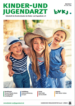 mediadaten kinder und jugendarzt, anzeigenpreise kinder und jugendarzt, Herausgeber kinder und jugendarzt, media-informationen kinder und jugendarzt, kinder und jugendarzt, kinderarzt, jugendarzt, kinderarzt zeitschrift, bvkj zeitschrift, berufsverband der kinder- und jugendärzte ev, pädiatrie, pädiater zeitschrift