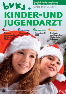 mediadaten kinder und jugendarzt, anzeigenpreise kinder und jugendarzt, Herausgeber kinder und jugendarzt, media-informationen kinder und jugendarzt, kinder und jugendarzt, kinderarzt, jugendarzt, kinderarzt zeitschrift, bvkj zeitschrift, berufsverband der kinder- und jugendärzte ev, pädiatrie, pädiater zeitschrift