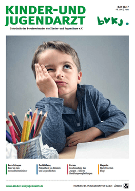 mediadaten kinder und jugendarzt, anzeigenpreise kinder und jugendarzt, Herausgeber kinder und jugendarzt, media-informationen kinder und jugendarzt, kinder und jugendarzt, kinderarzt, jugendarzt, kinderarzt zeitschrift, bvkj zeitschrift, berufsverband der kinder- und jugendärzte ev, pädiatrie, pädiater zeitschrift