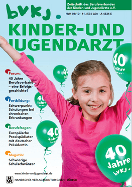mediadaten kinder und jugendarzt, anzeigenpreise kinder und jugendarzt, Herausgeber kinder und jugendarzt, media-informationen kinder und jugendarzt, kinder und jugendarzt, kinderarzt, jugendarzt, kinderarzt zeitschrift, bvkj zeitschrift, berufsverband der kinder- und jugendärzte ev, pädiatrie, pädiater zeitschrift