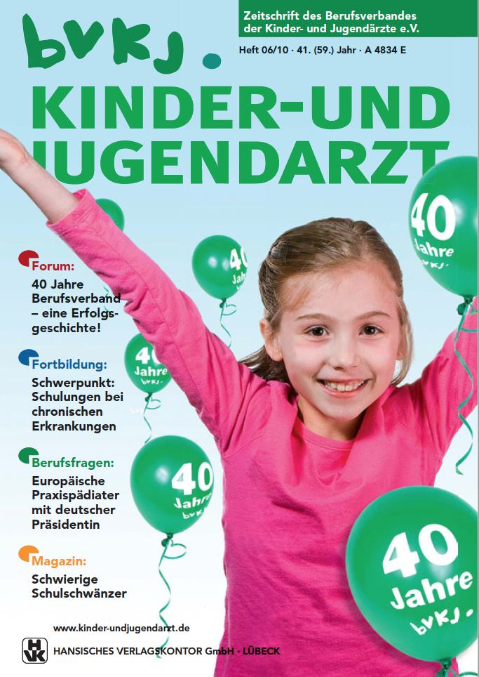 mediadaten kinder und jugendarzt, anzeigenpreise kinder und jugendarzt, Herausgeber kinder und jugendarzt, media-informationen kinder und jugendarzt, kinder und jugendarzt, kinderarzt, jugendarzt, kinderarzt zeitschrift, bvkj zeitschrift, berufsverband der kinder- und jugendärzte ev, pädiatrie, pädiater zeitschrift