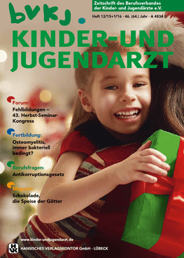 mediadaten kinder und jugendarzt, anzeigenpreise kinder und jugendarzt, Herausgeber kinder und jugendarzt, media-informationen kinder und jugendarzt, kinder und jugendarzt, kinderarzt, jugendarzt, kinderarzt zeitschrift, bvkj zeitschrift, berufsverband der kinder- und jugendärzte ev, pädiatrie, pädiater zeitschrift
