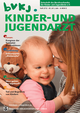 mediadaten kinder und jugendarzt, anzeigenpreise kinder und jugendarzt, Herausgeber kinder und jugendarzt, media-informationen kinder und jugendarzt, kinder und jugendarzt, kinderarzt, jugendarzt, kinderarzt zeitschrift, bvkj zeitschrift, berufsverband der kinder- und jugendärzte ev, pädiatrie, pädiater zeitschrift