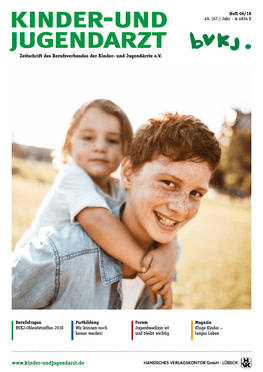 mediadaten kinder und jugendarzt, anzeigenpreise kinder und jugendarzt, Herausgeber kinder und jugendarzt, media-informationen kinder und jugendarzt, kinder und jugendarzt, kinderarzt, jugendarzt, kinderarzt zeitschrift, bvkj zeitschrift, berufsverband der kinder- und jugendärzte ev, pädiatrie, pädiater zeitschrift