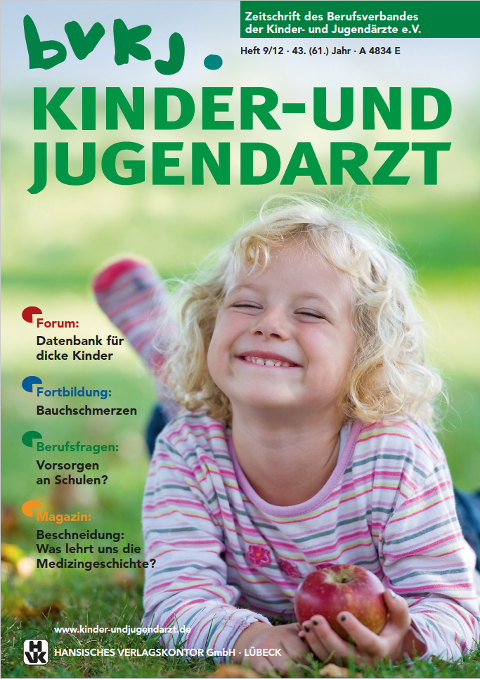 mediadaten kinder und jugendarzt, anzeigenpreise kinder und jugendarzt, Herausgeber kinder und jugendarzt, media-informationen kinder und jugendarzt, kinder und jugendarzt, kinderarzt, jugendarzt, kinderarzt zeitschrift, bvkj zeitschrift, berufsverband der kinder- und jugendärzte ev, pädiatrie, pädiater zeitschrift