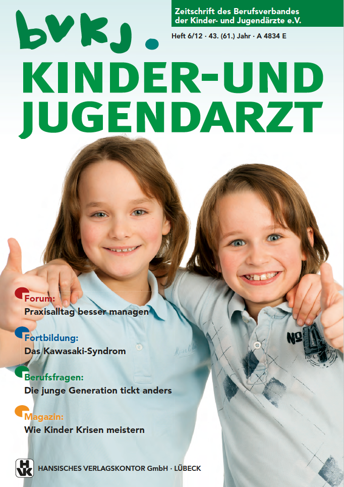 mediadaten kinder und jugendarzt, anzeigenpreise kinder und jugendarzt, Herausgeber kinder und jugendarzt, media-informationen kinder und jugendarzt, kinder und jugendarzt, kinderarzt, jugendarzt, kinderarzt zeitschrift, bvkj zeitschrift, berufsverband der kinder- und jugendärzte ev, pädiatrie, pädiater zeitschrift