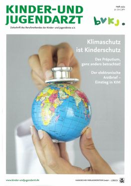 Kinder- und Jugendarzt Zeitschrift des Berufsverbandes der Kinder- und Jugendärzte e. V. Fachzeitschrift für alle in Klinik und Praxis tätigen Pädiater sowie alle Ärzte und Ärztinnen, die in der Kinder- und Jugendmedizin und deren Spezialgebieten arbeiten. Der „Kinder- und Jugendarzt“ ist das offizielle Organ des Berufsverbandes der Kinder- und Jugendärzte (BVKJ) und damit seiner mehr als 10.000 Mitglieder.